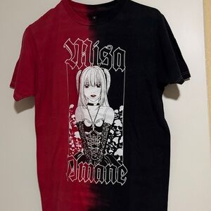 Ripple Junction Misa Amane Kids T-Shirt - Black and Red